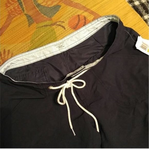 NWT Hilfiger Navy Capri drawstring pant Swim S - Picture 8 of 8